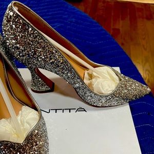 Sequin Pumps